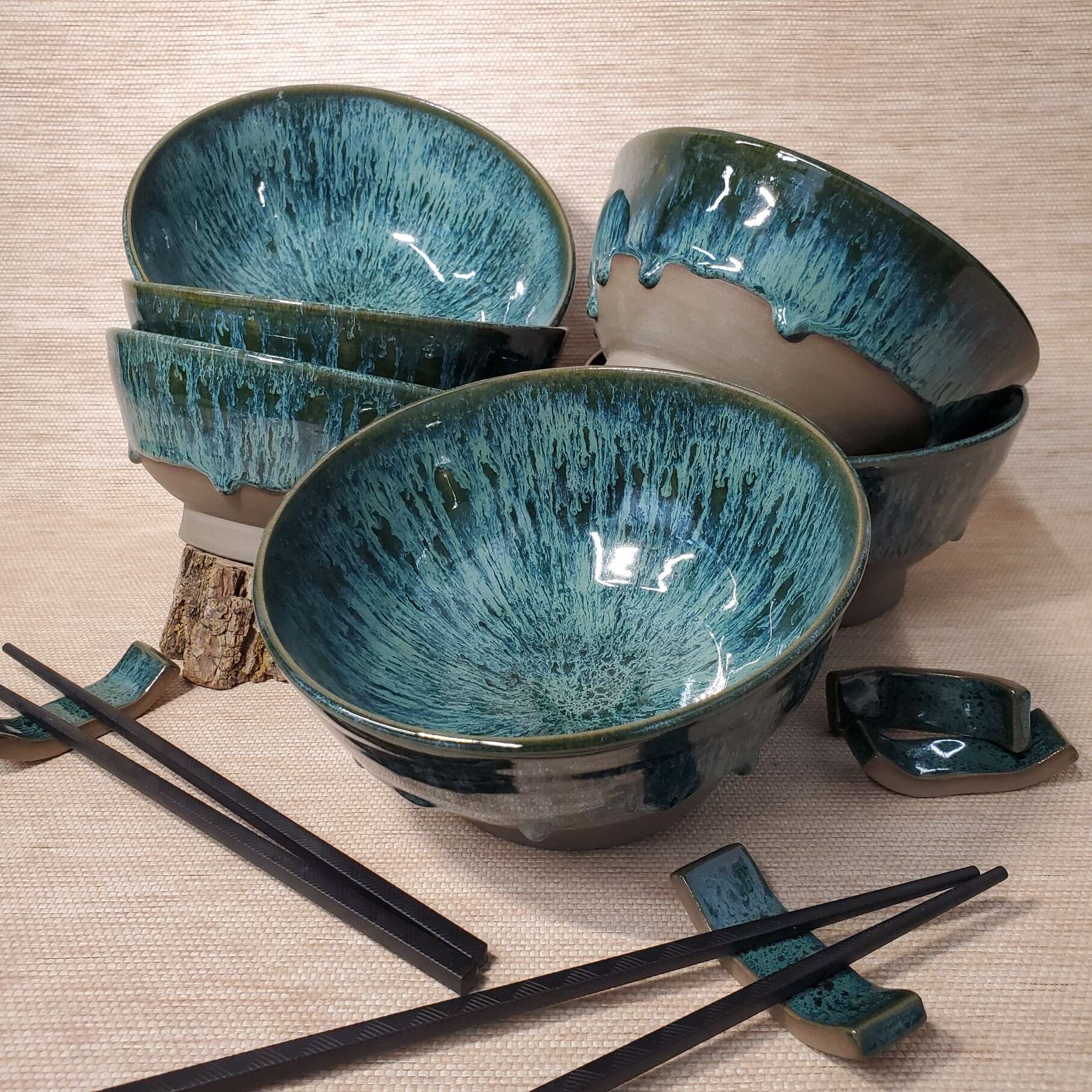 North Pine Pottery - Ramen set