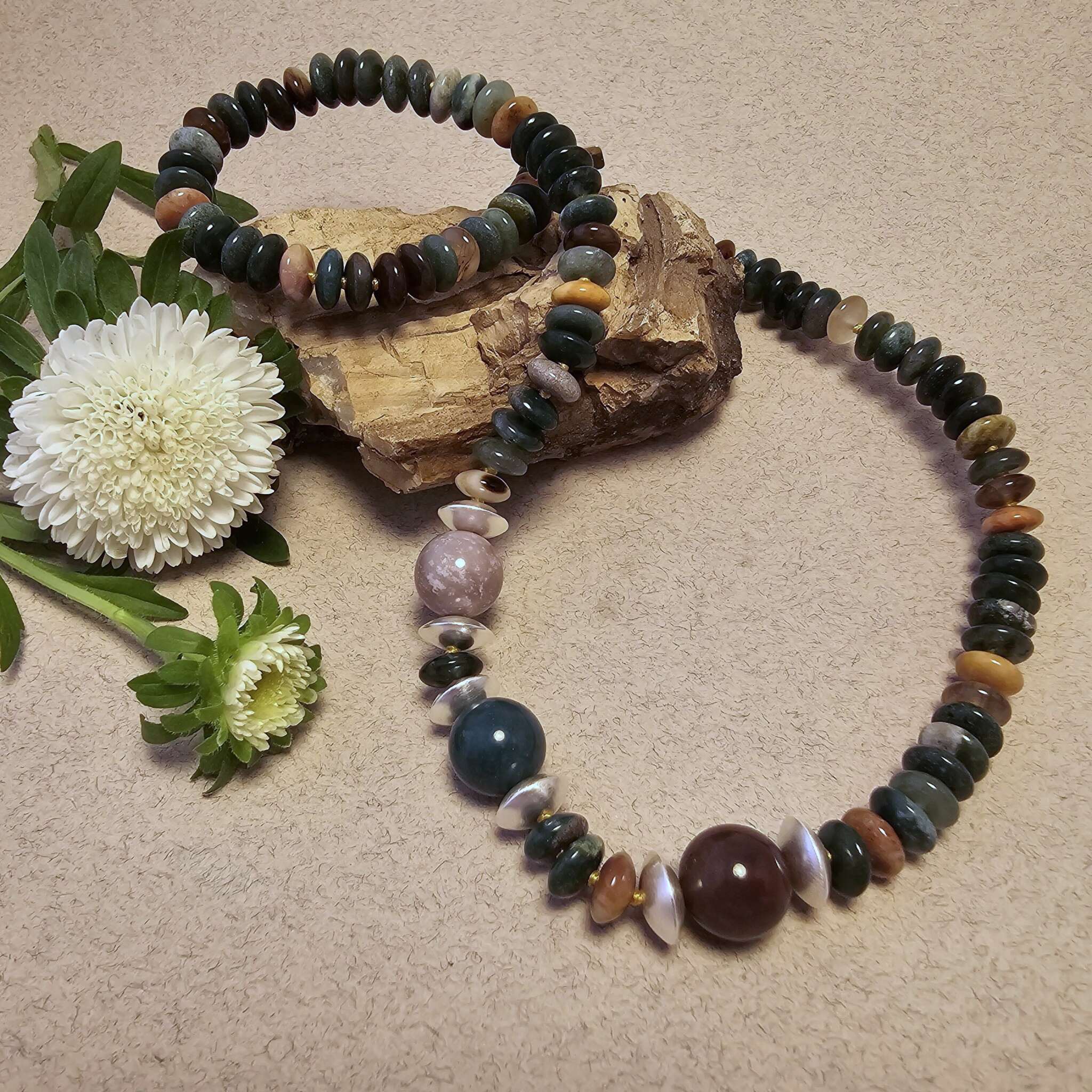 Meli & JimJam Jewellery Co. - Jasper Necklace