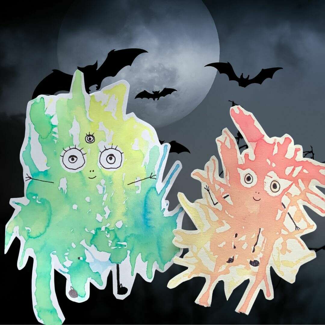 October Project: Friendly blow art monsters