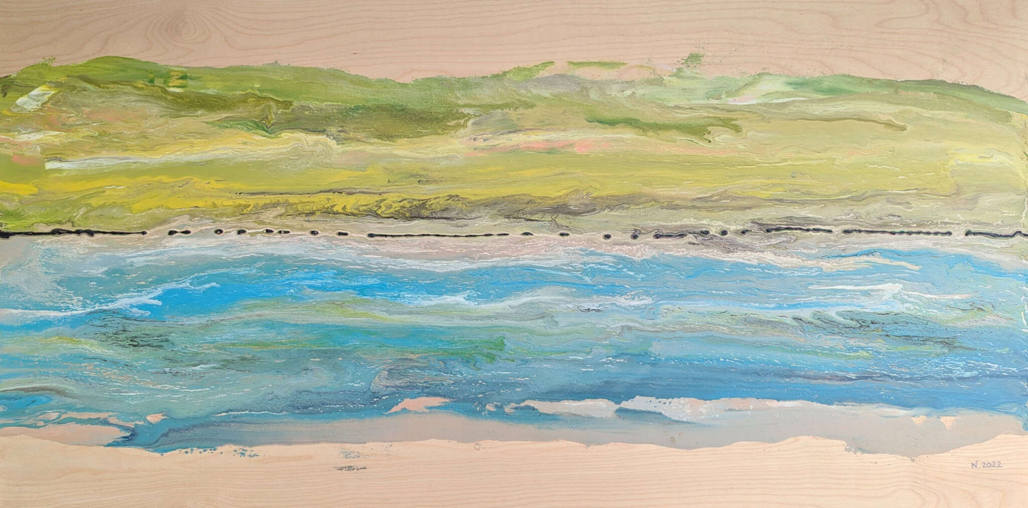 Art by Nicolette - Across the Inlet