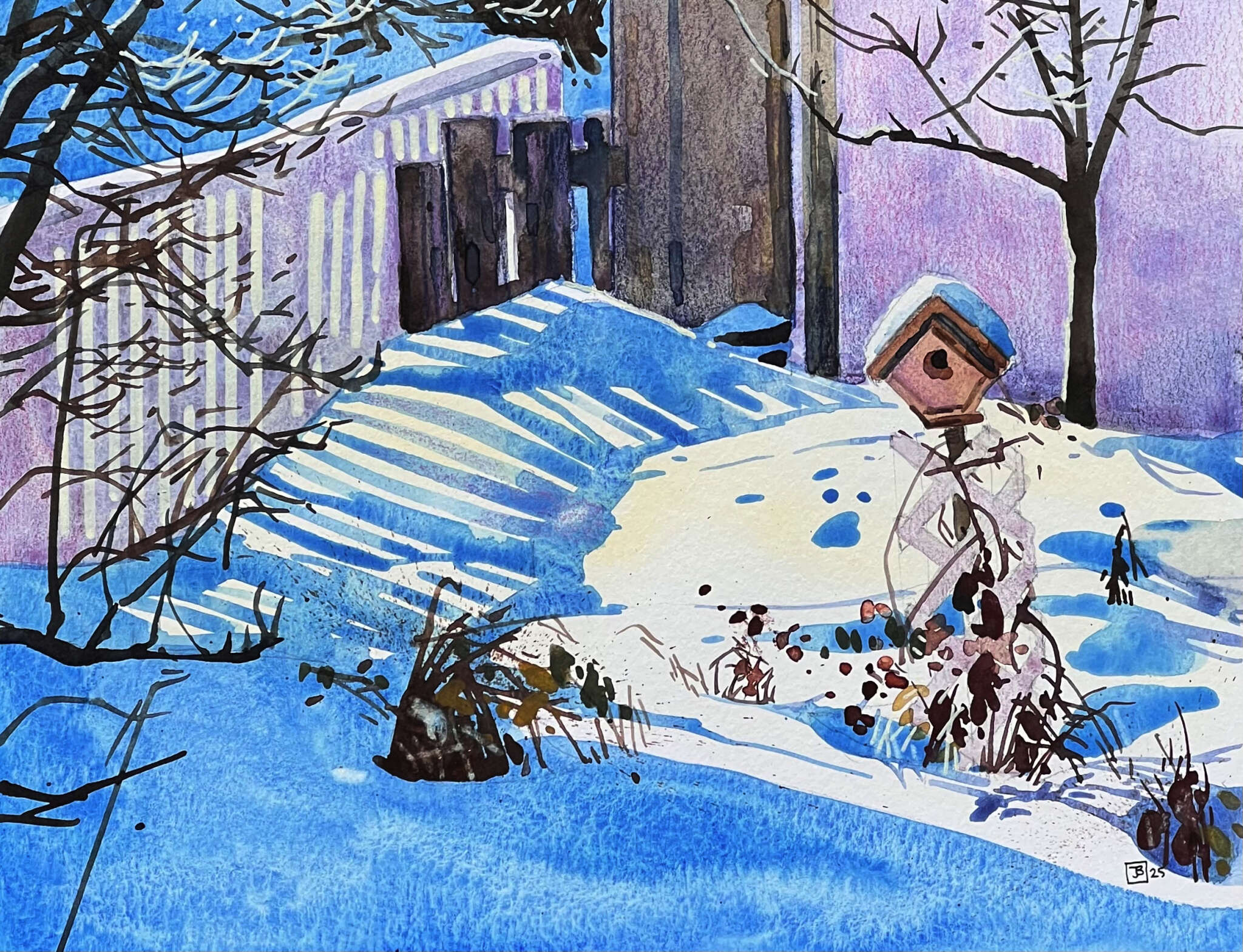 Justina Smith - february garden 2