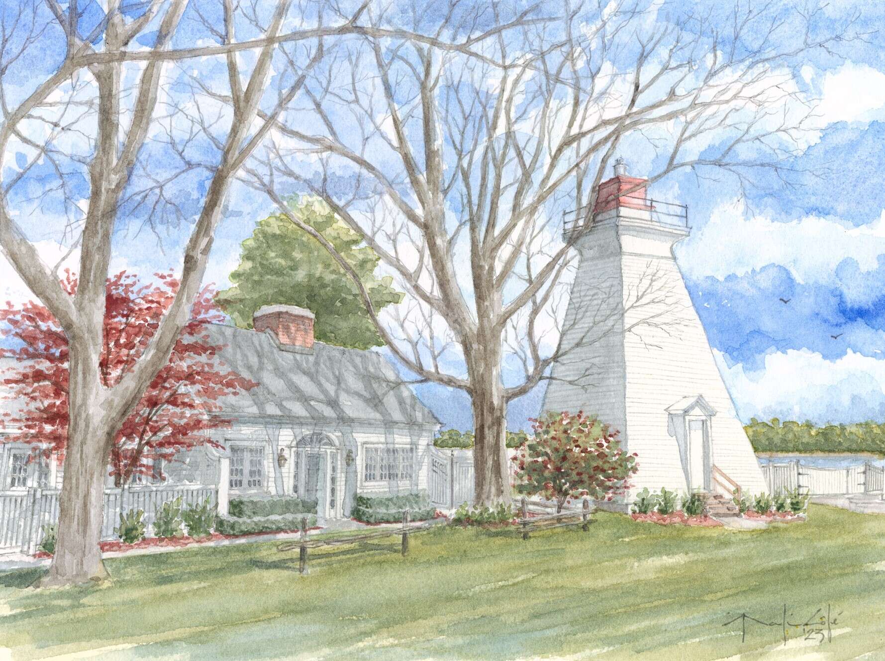 Martin Cote - Lighthouse in NOTL