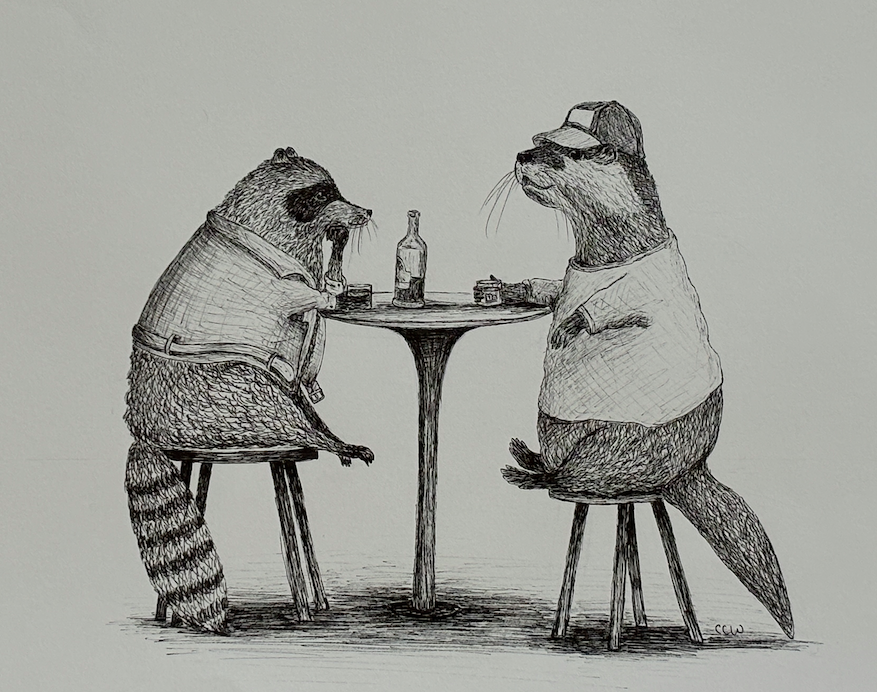 Art by Caitlin Wooll - Rapt