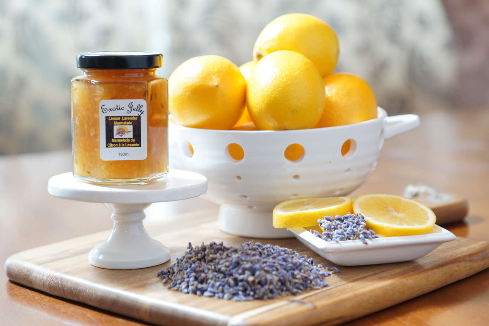 Exotic Jelly - Lemon Lavender Marmalade