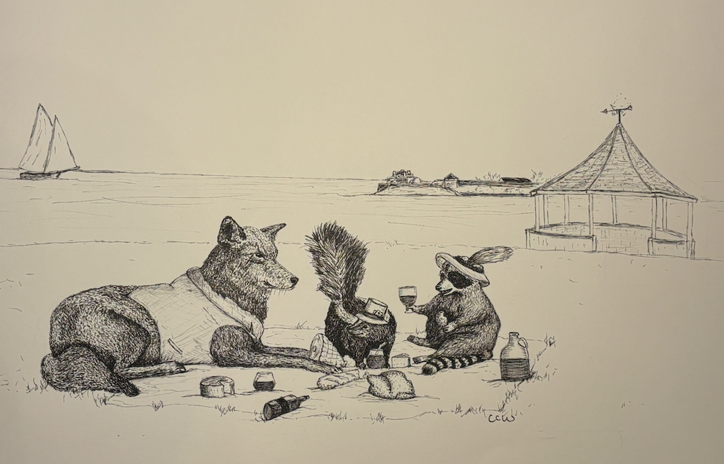 Art by Caitlin Wooll - Locals