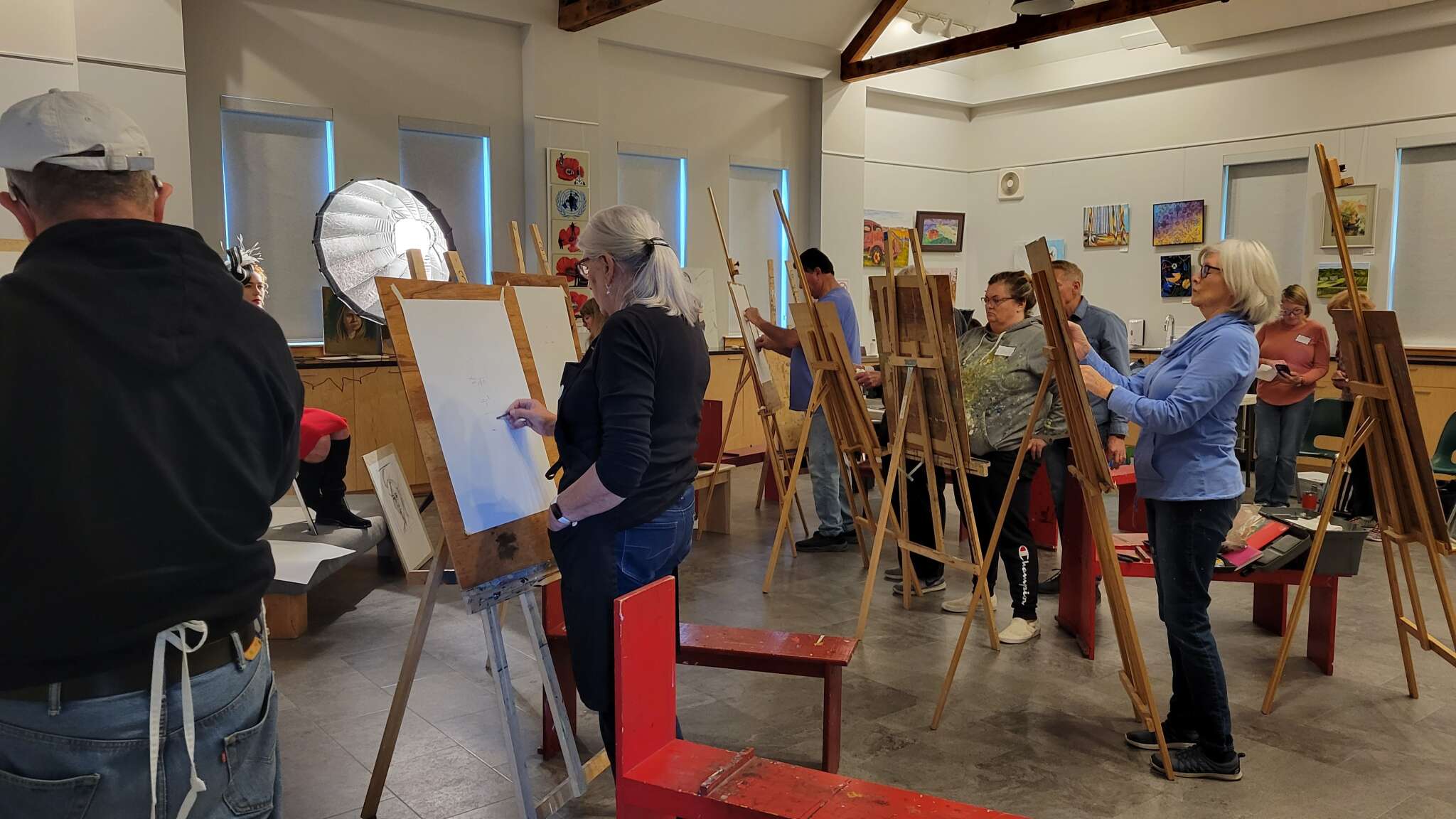 Art education is the focus this January