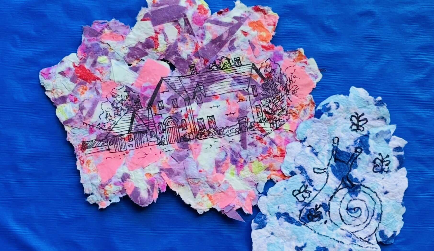 Family Friendly Online Studio April: Paper Making Magic