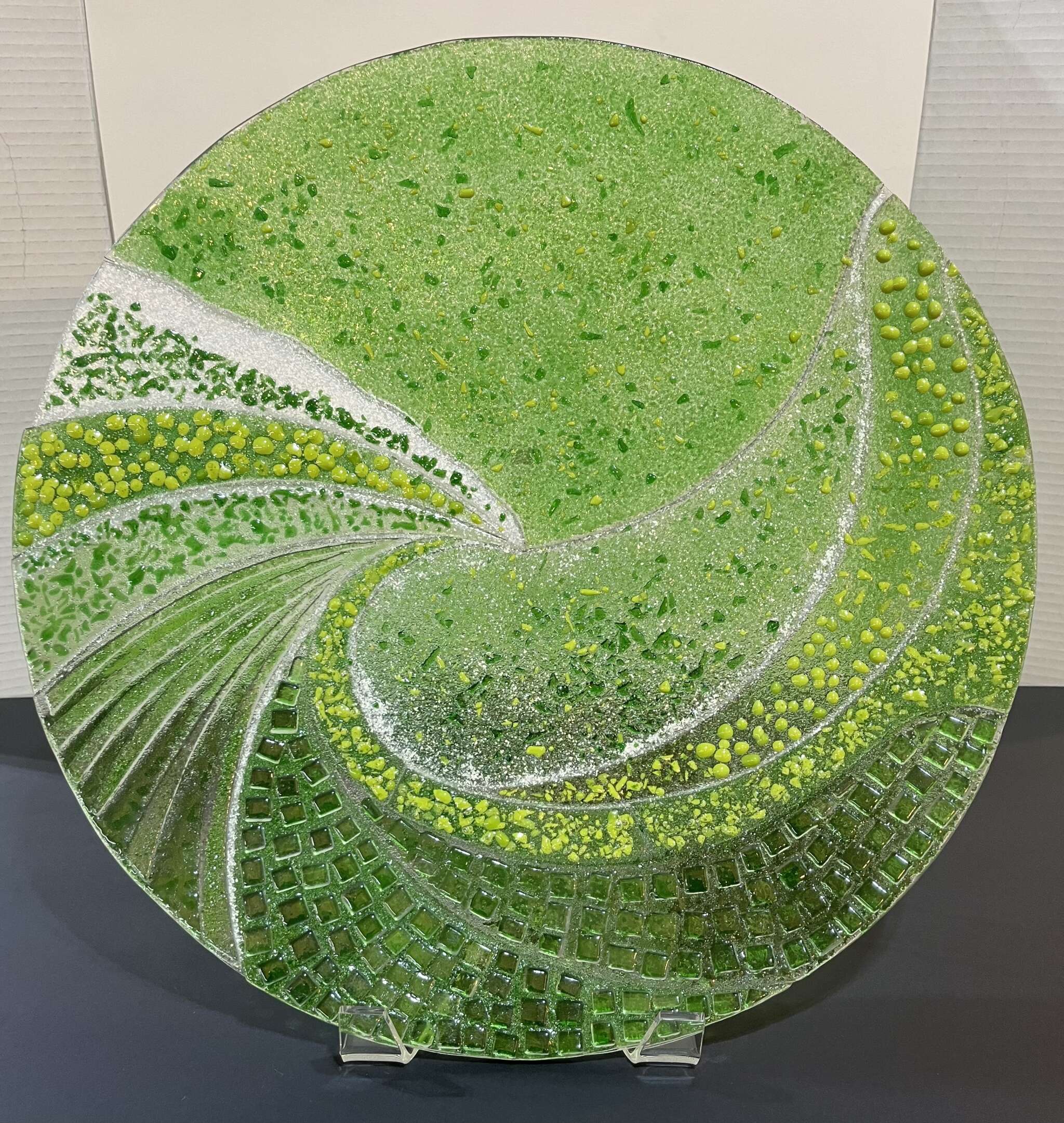 Cardinal Glass Studio - Green Wave