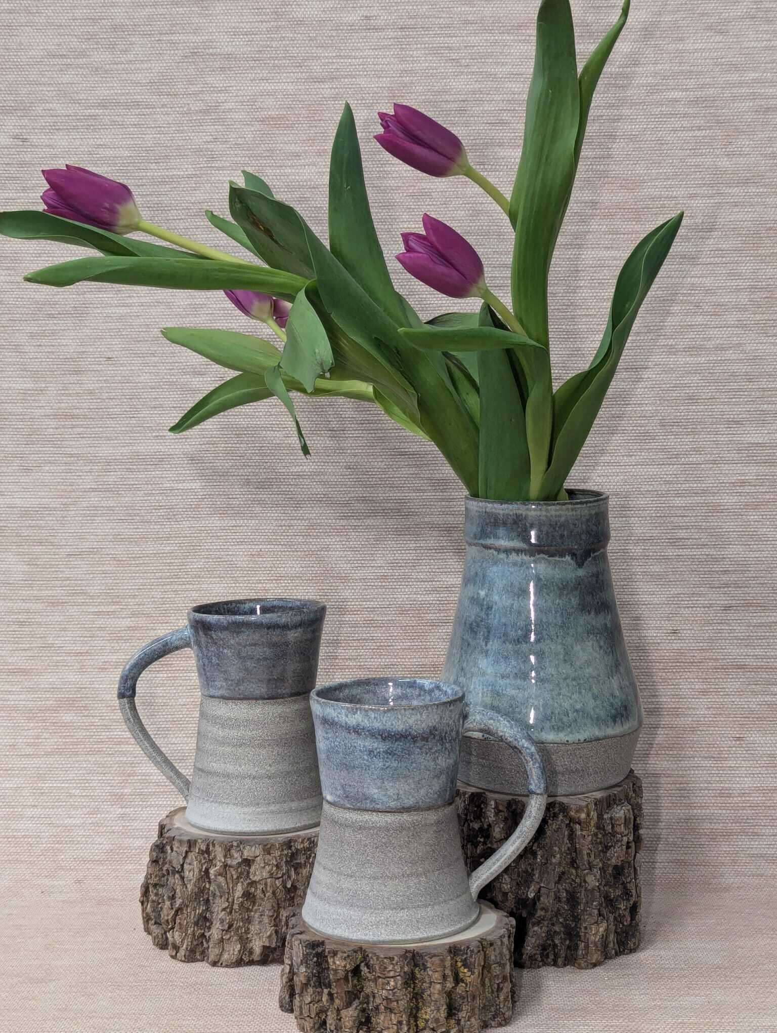 North Pine Pottery - Coffee cup, clay exposed