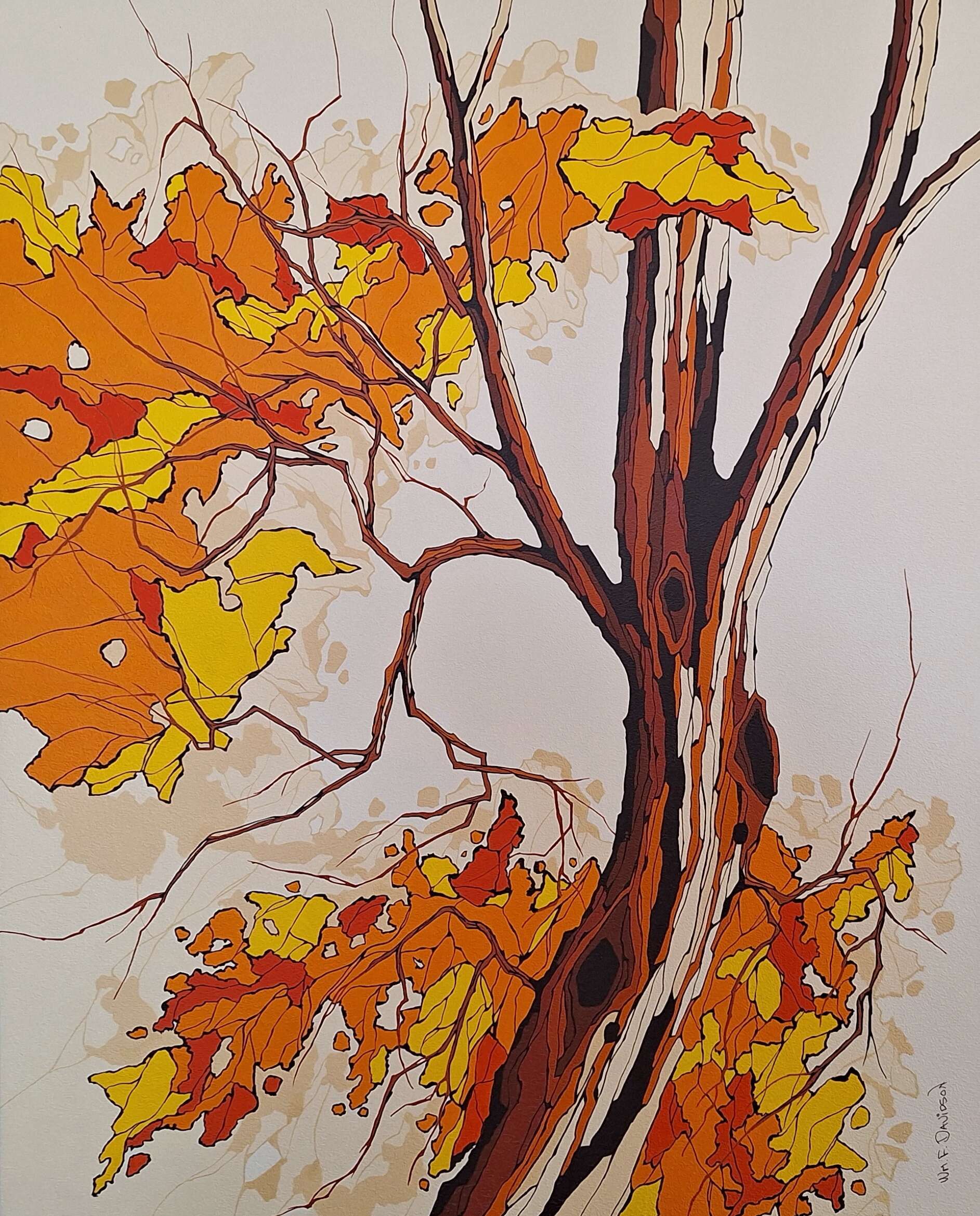 Bill Davidson - Autumn Branch