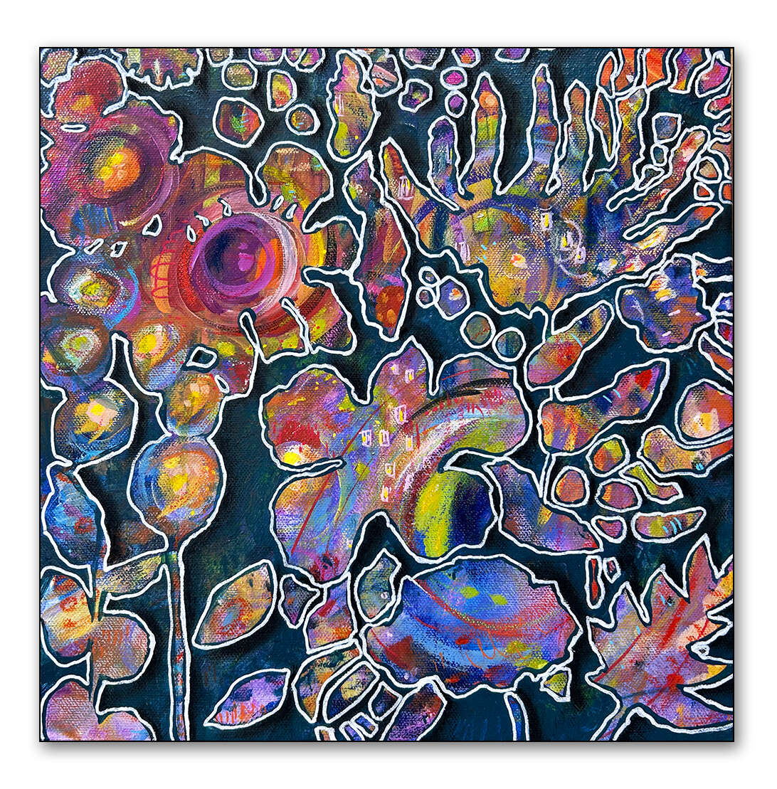 Susan Little - Floating Flowers