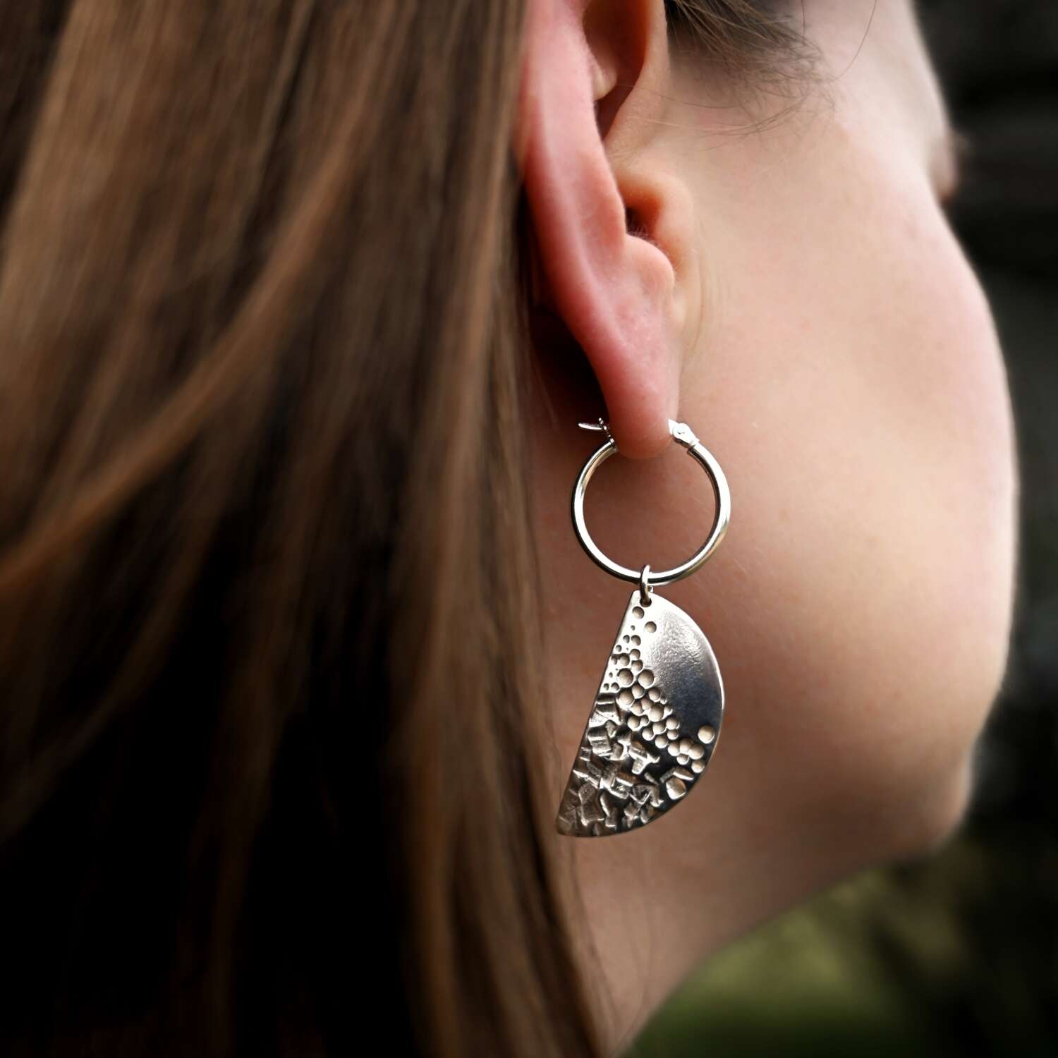 Allers Atelier - Contrast Disc Hoops