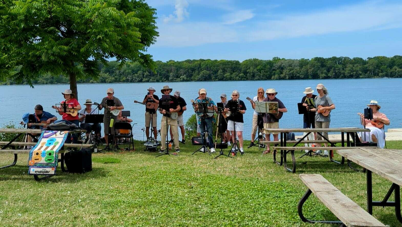 Enjoy the sights and sounds of the in-person event