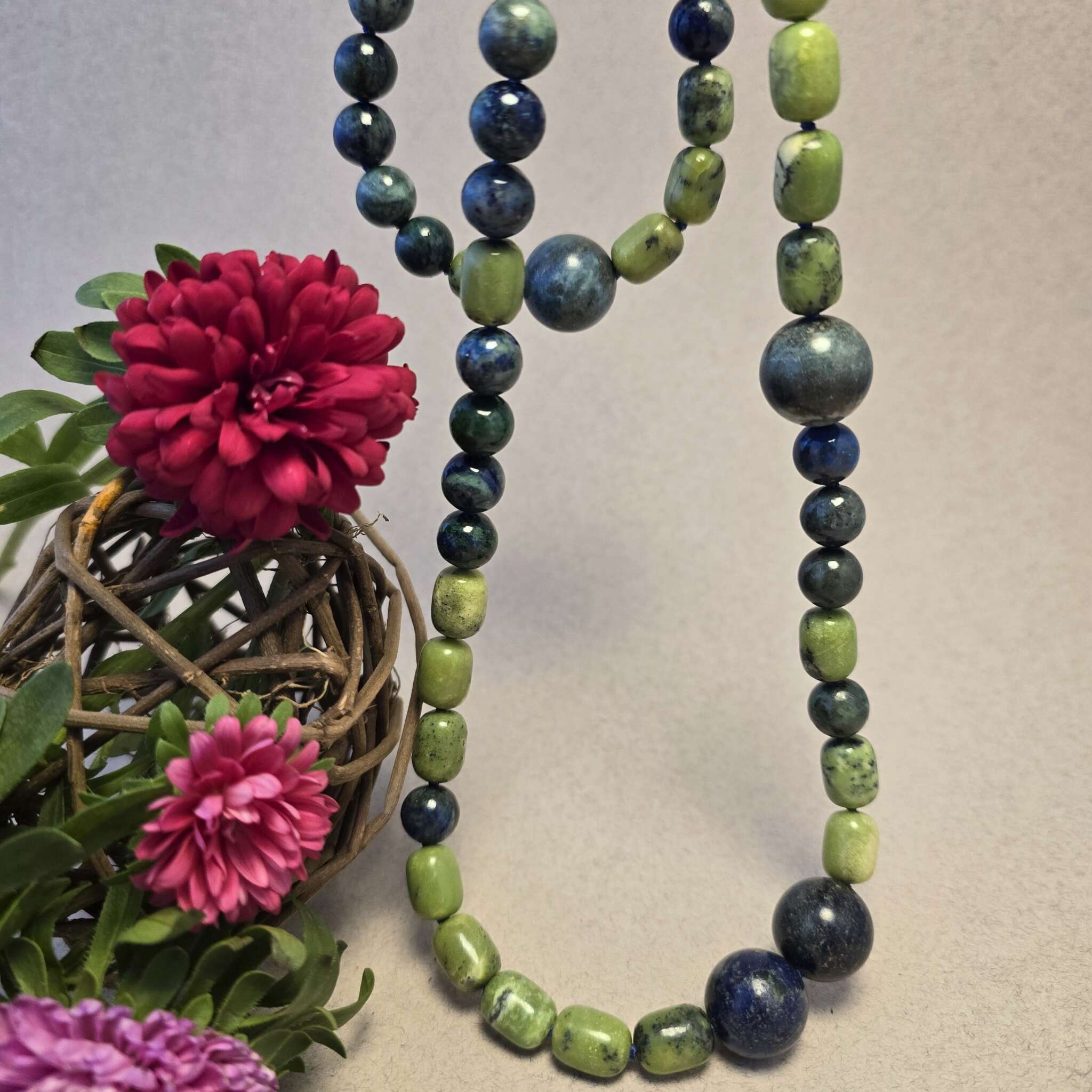 Meli & JimJam Jewellery Co. - Chrysocolla & Chrysoprase Nkl