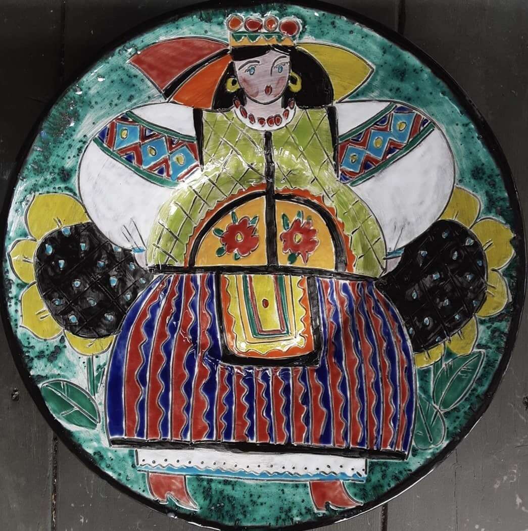 Victoria Ceramic ART - Ukrainian girl